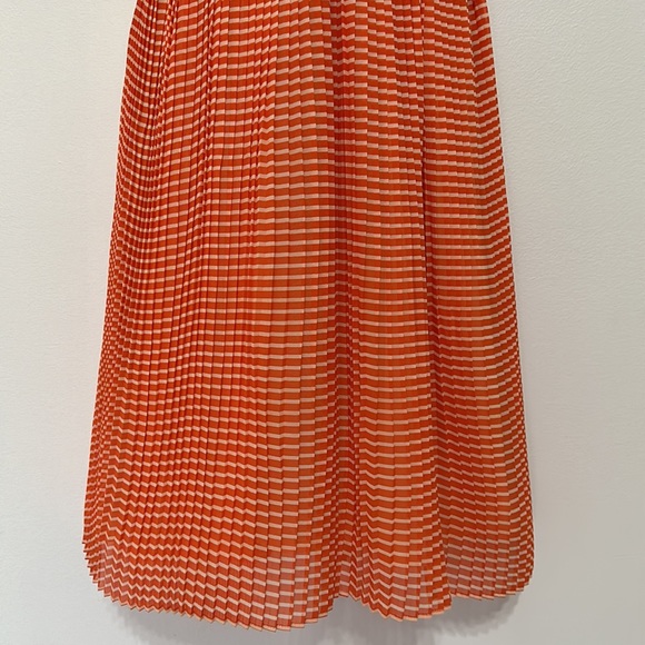 French Connection Strapless Pleated Mini Dress Size 0 - Picture 3 of 7